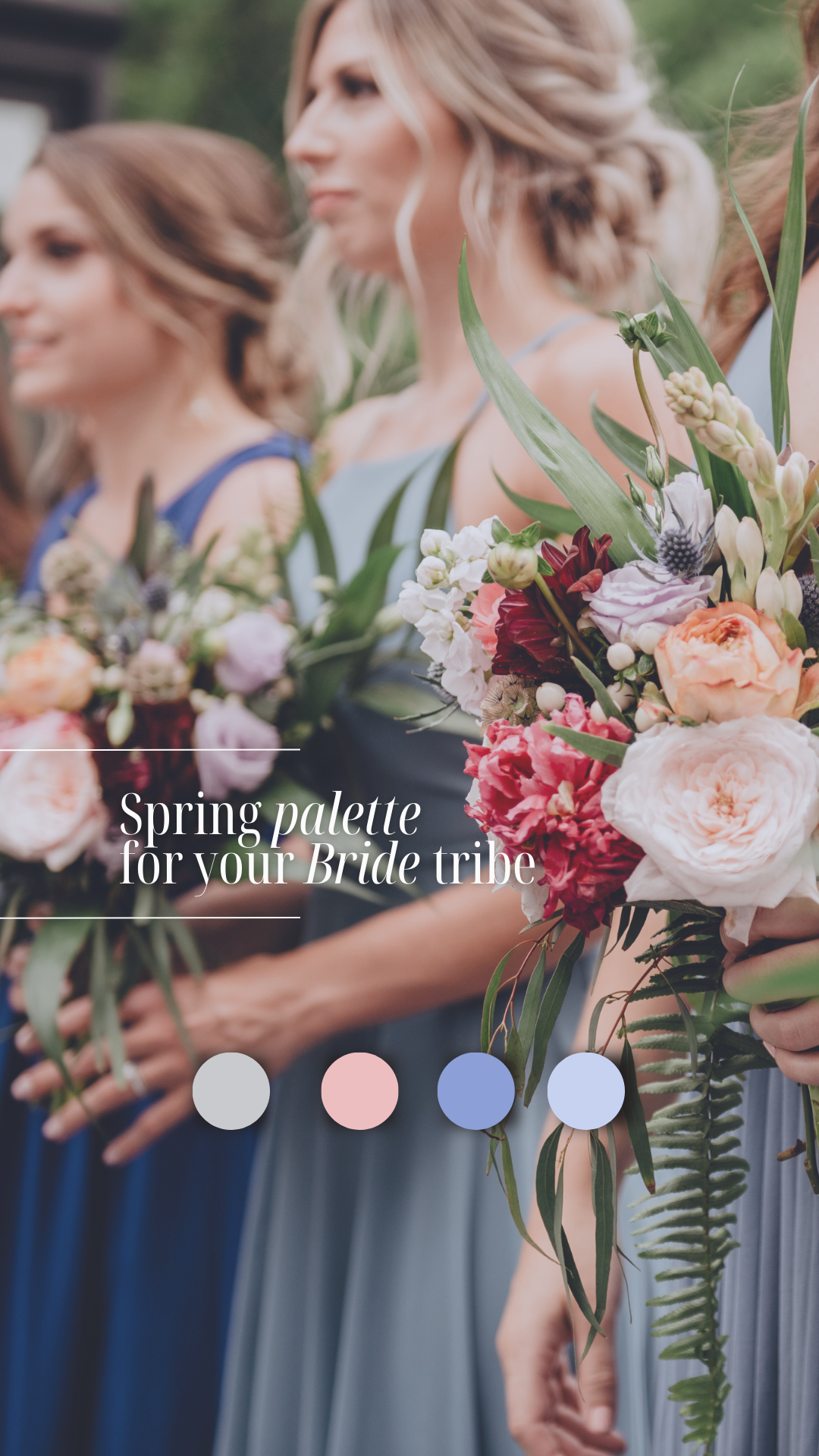 Spring Color Palette for Your Bride Tribe